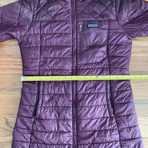 Patagonia Radalie Parka Womens S Mahogany Insulated Quilted Coat Heavily Flawed - Picture 13 of 16